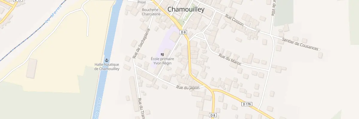 Plan du 10 Rue Haute à Chamouilley