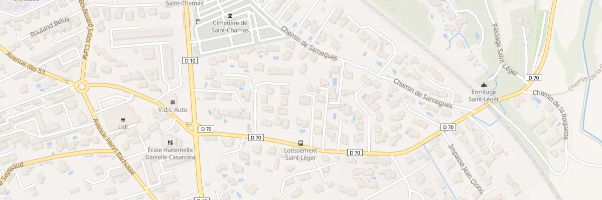 Plan du 406 Av Adam de Craponne à Saint-Chamas