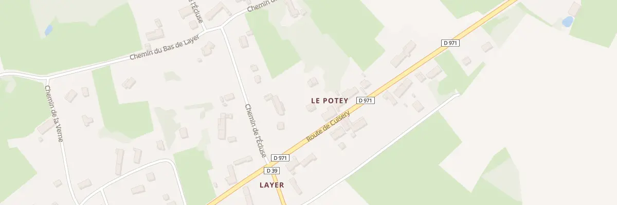 Plan du 396 Rte de Cuisery à Jouvençon