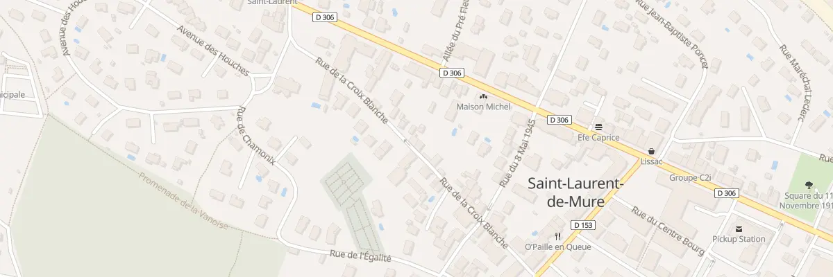 Plan du 17 Rue de la Croix Blanche à Saint-Laurent-de-Mure