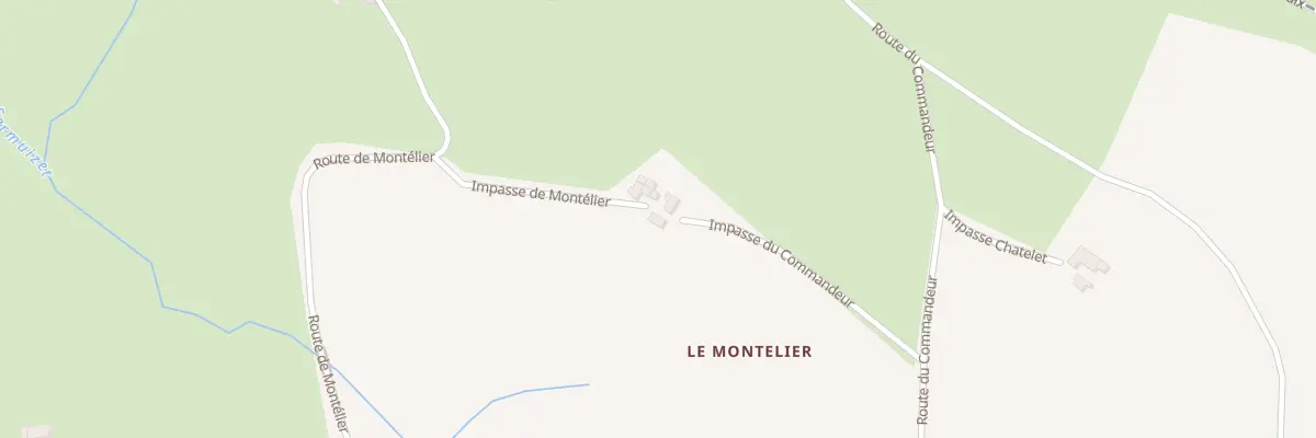 Plan du 160 Imp du Commandeur à Tersanne