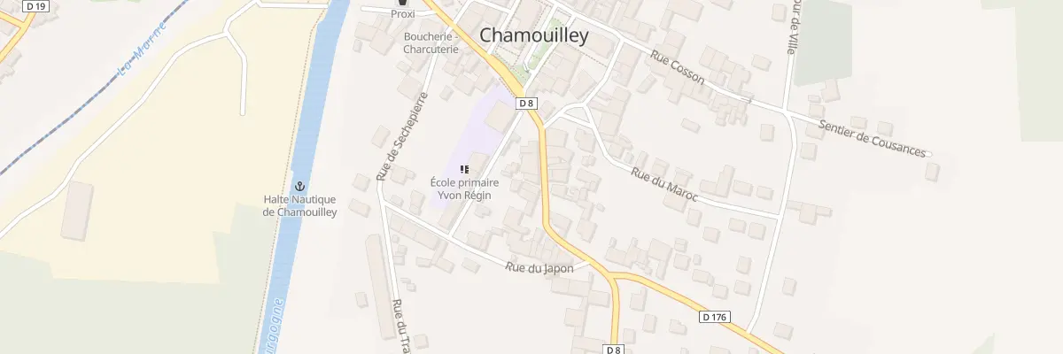 Plan du 6 Rue Haute à Chamouilley