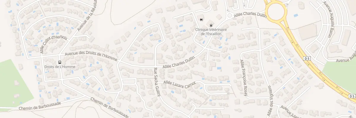 Plan du 5 Rue Charles Dullin à Martigues