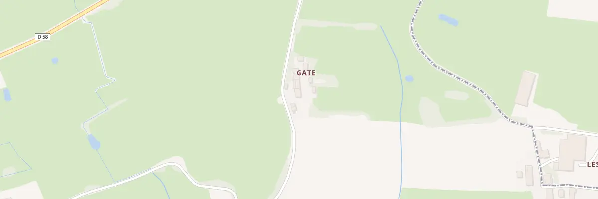 Plan du 277 Che de Gathe à Vescours