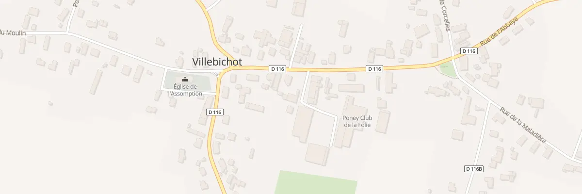 Plan du 14 Grande Rue à Villebichot