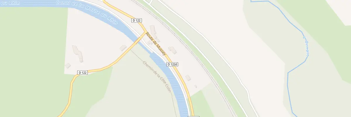 Plan du 3 Rte de Mussey à Neuville-sur-Ornain