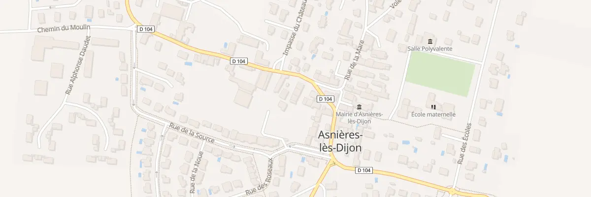 Plan du 5T Rue de Messigny à Asnières-lès-Dijon