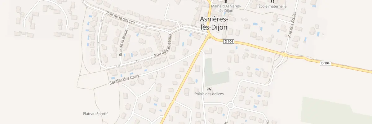 Plan du 4 Rue du Bois des Grottes à Asnières-lès-Dijon
