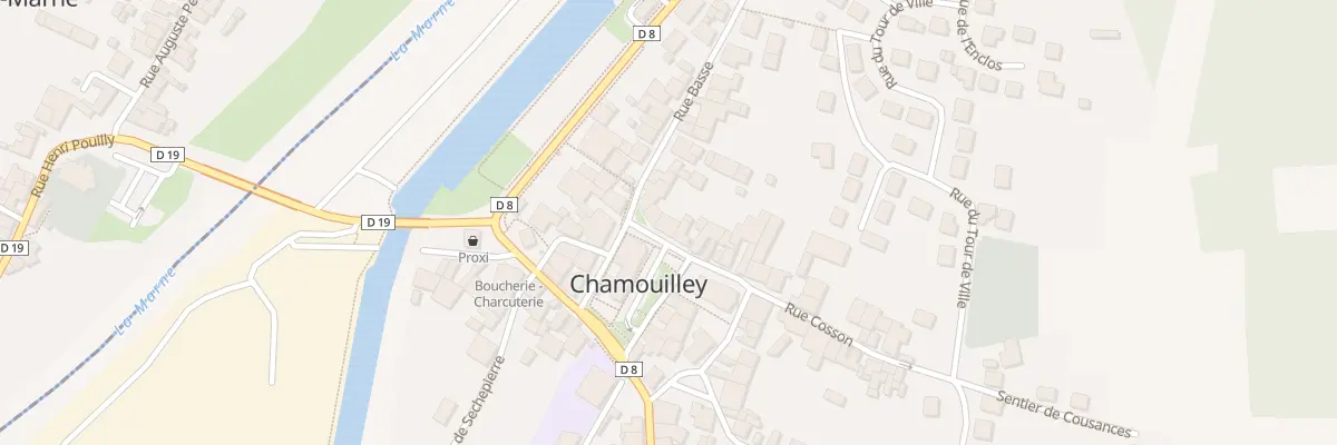 Plan du 3 Pl de la Mairie à Chamouilley