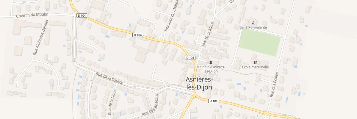 Plan du 5B Rue de Messigny à Asnières-lès-Dijon