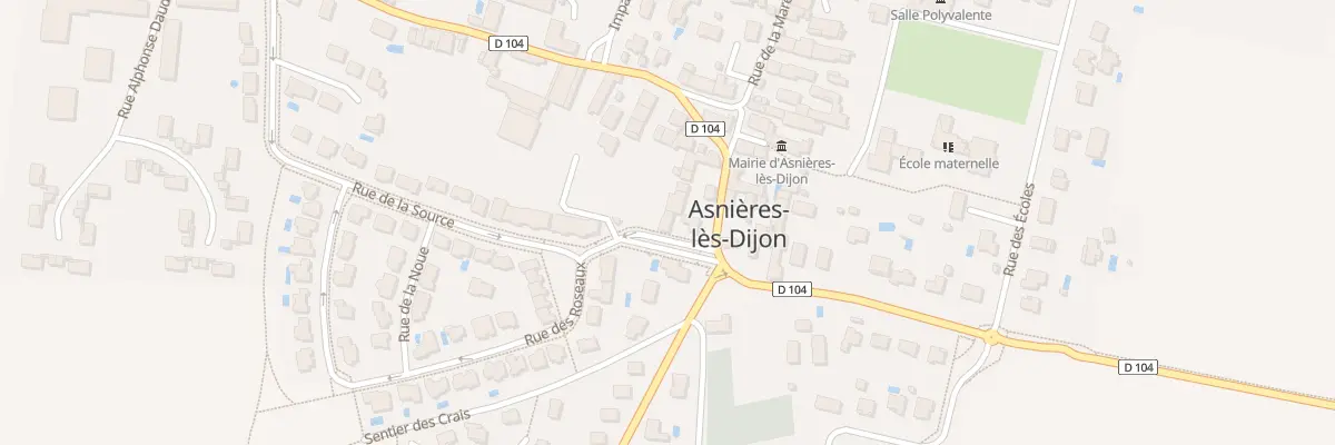 Plan du 8 Rue Lamblin Parizot à Asnières-lès-Dijon