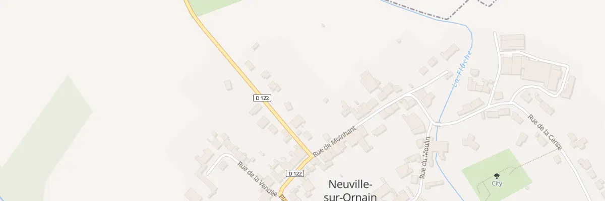 Plan du 4 Rte de Laimont à Neuville-sur-Ornain