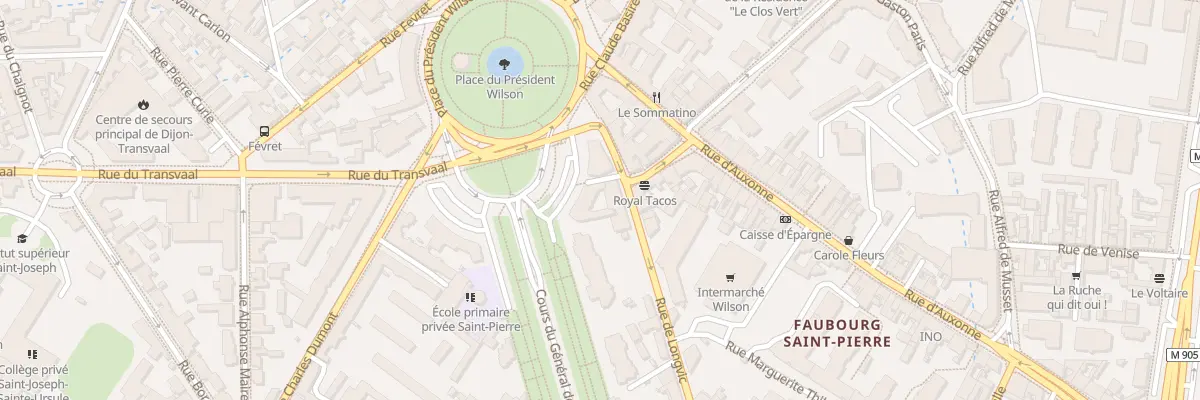Plan du 4 Rue de Longvic à Dijon