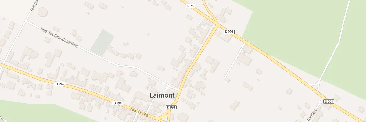 Plan du 14 Rue du Château à Laimont