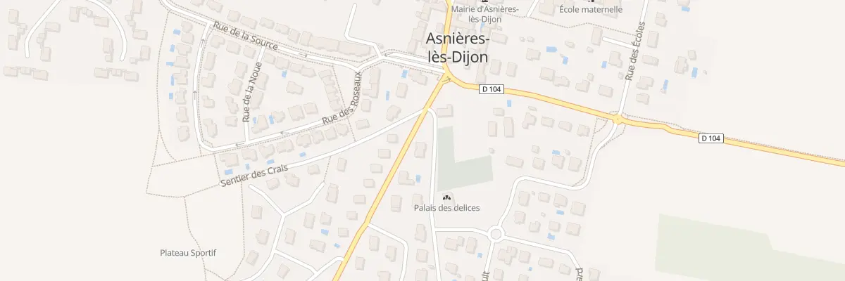 Plan du 1B Rue du Bois des Grottes à Asnières-lès-Dijon