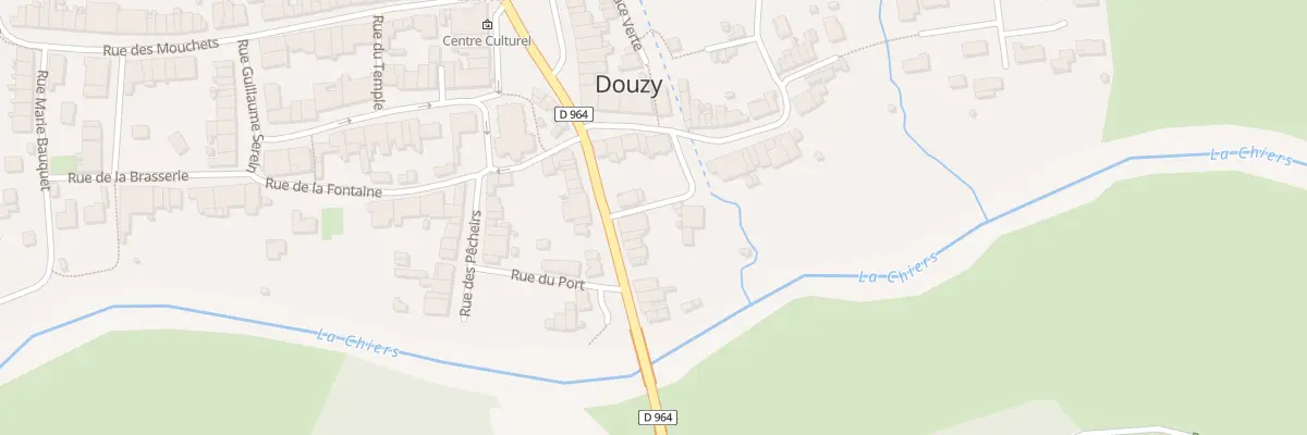 Plan du 2 Rue du Pont à Douzy