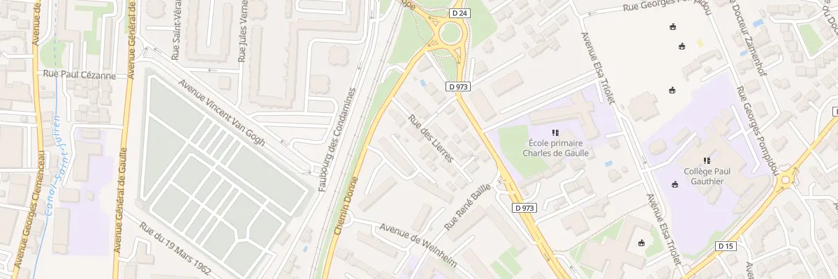 Plan du 56 Rue des Lierres à Cavaillon