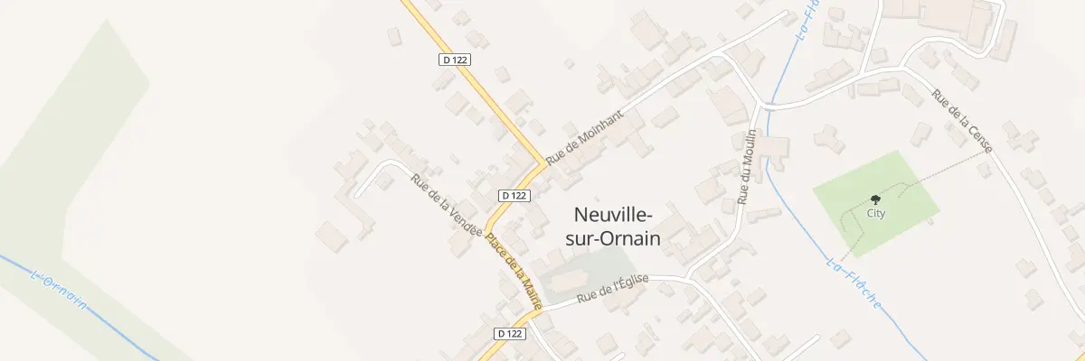 Plan du 6 Rue de Moinhant à Neuville-sur-Ornain