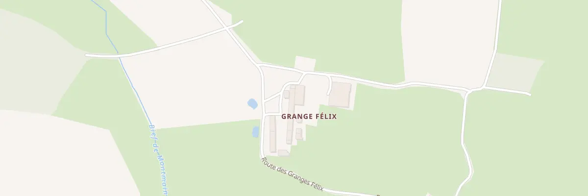 Plan du 450 Rte de Grange Felix à Servignat