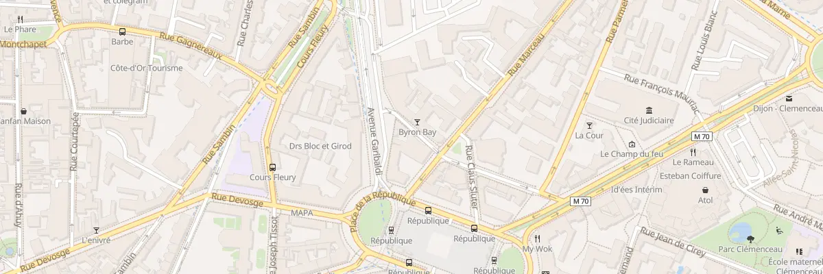 Plan du 5 Petite Rue de Pouilly à Dijon