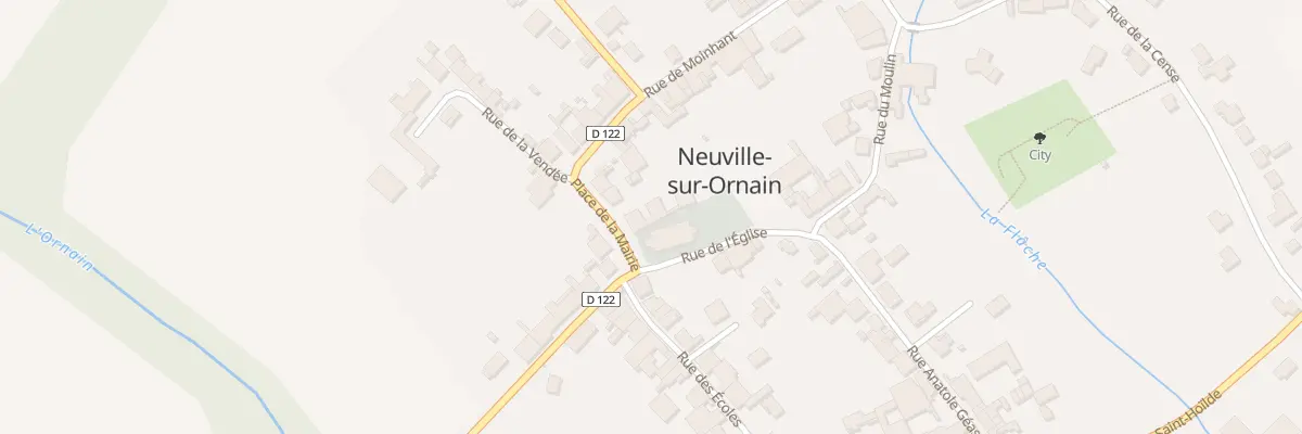 Plan du 4 Pl de la Mairie à Neuville-sur-Ornain