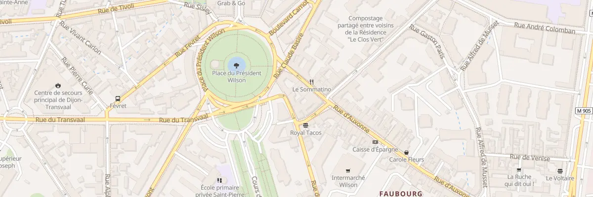 Plan du 3 Rue de Longvic à Dijon