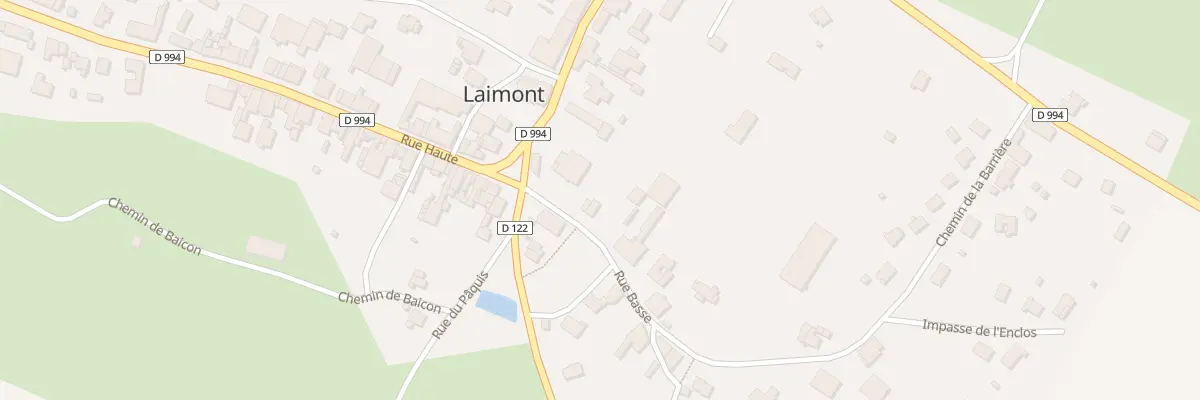 Plan du 4 Rue Basse à Laimont