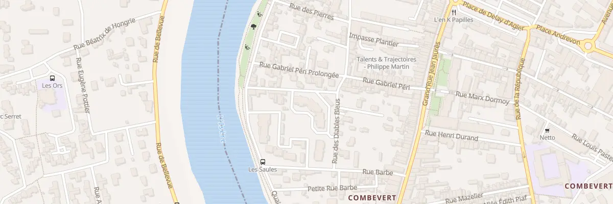 Plan du 1 Rue de Dunkerque à Bourg-de-Péage