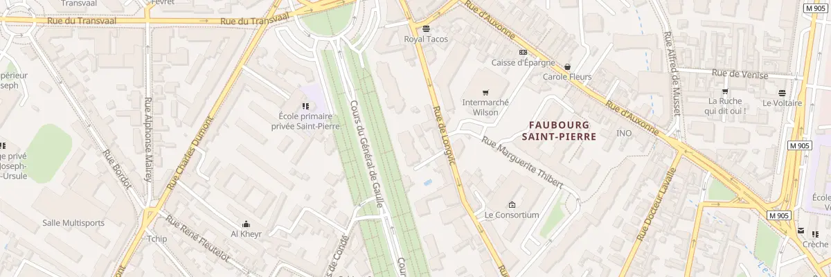 Plan du 14B Rue de Longvic à Dijon