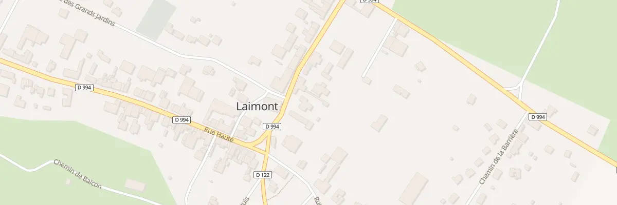 Plan du 7 Rue du Château à Laimont