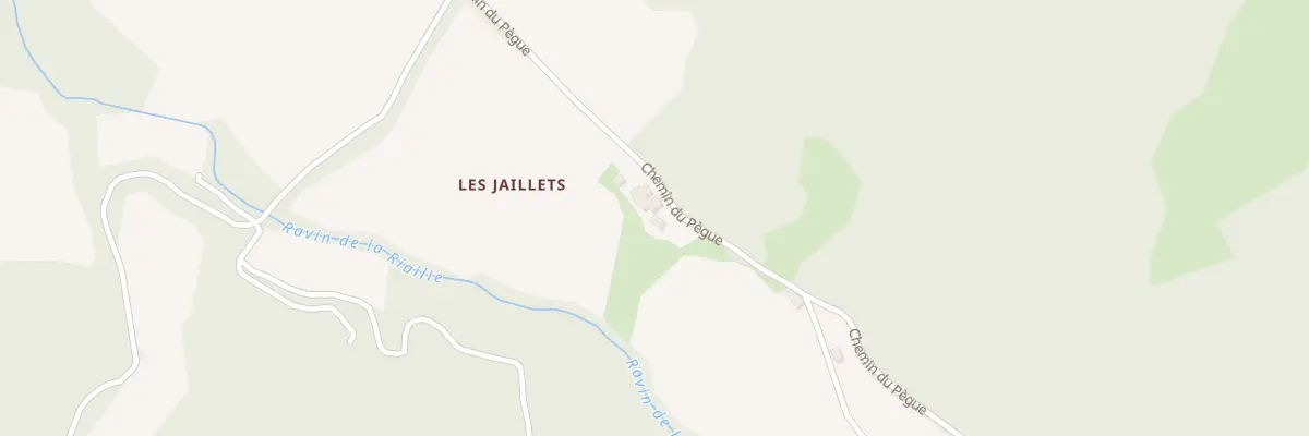 Plan du 1110 Che du Pegue à Roche-Saint-Secret-Béconne