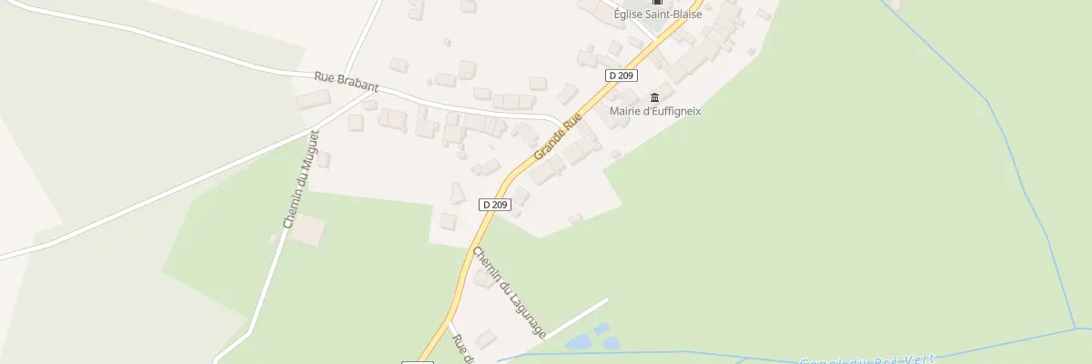 Plan du 27 Grande Rue à Euffigneix