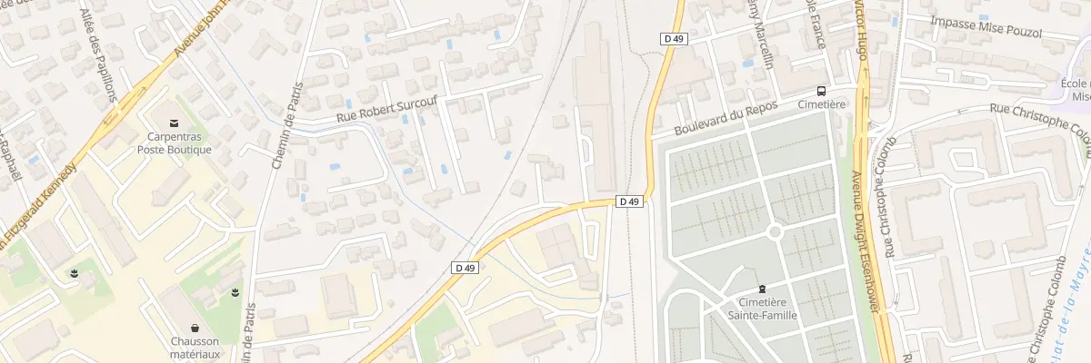 Plan du 82 Av des Marchés à Carpentras