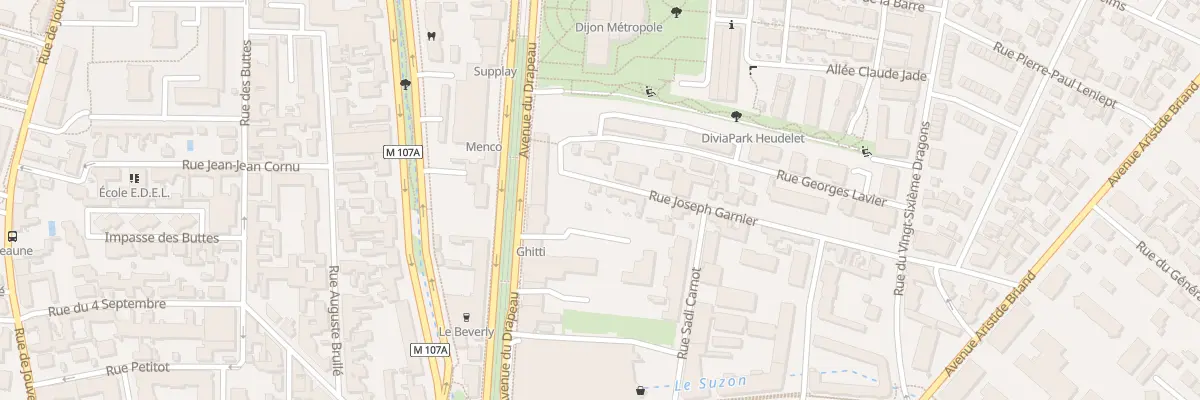 Plan du 43 Rue Joseph Garnier à Dijon