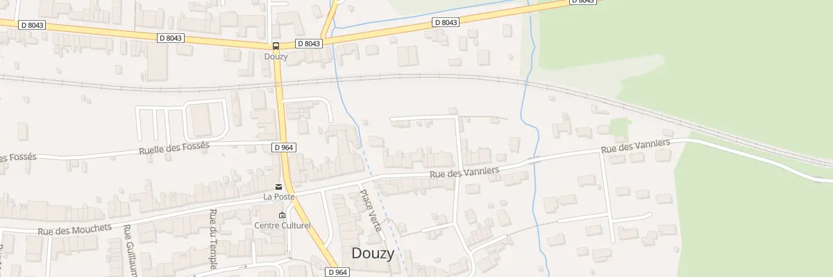 Plan du 32 Rue des Vanniers à Douzy