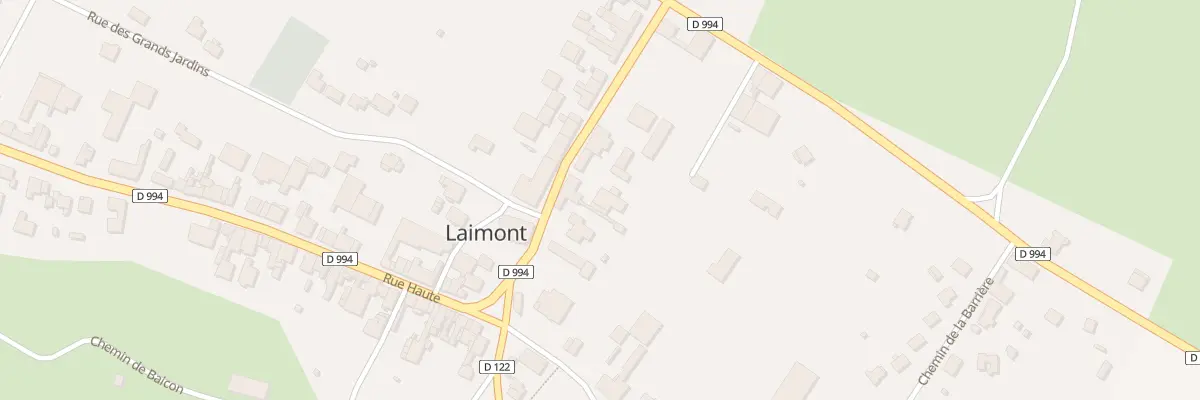 Plan du 11 Rue du Château à Laimont