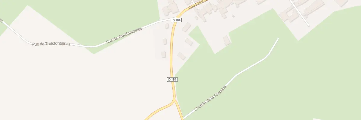 Plan du 2T Rue St Michel à Troisfontaines-la-Ville