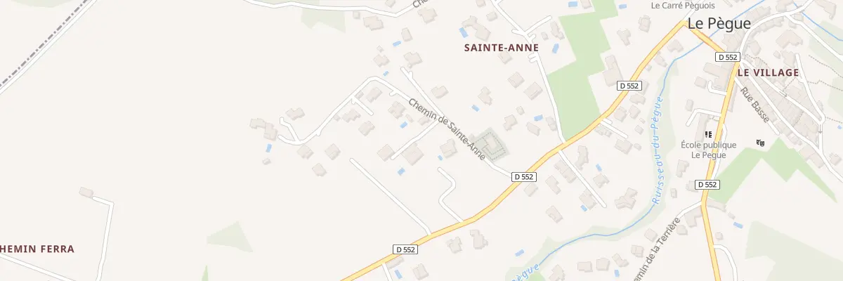 Plan du 5137 Les Prieurs au Pègue