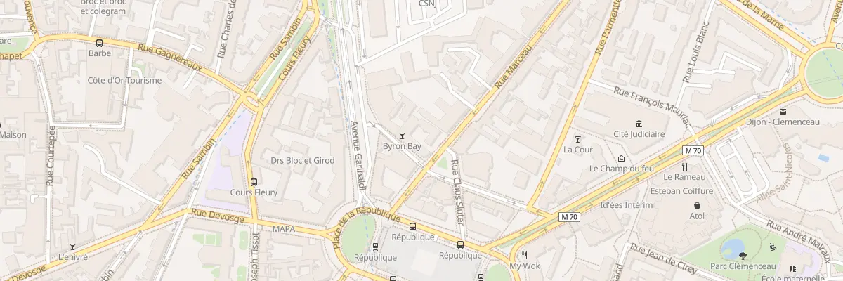 Plan du 8 Petite Rue de Pouilly à Dijon