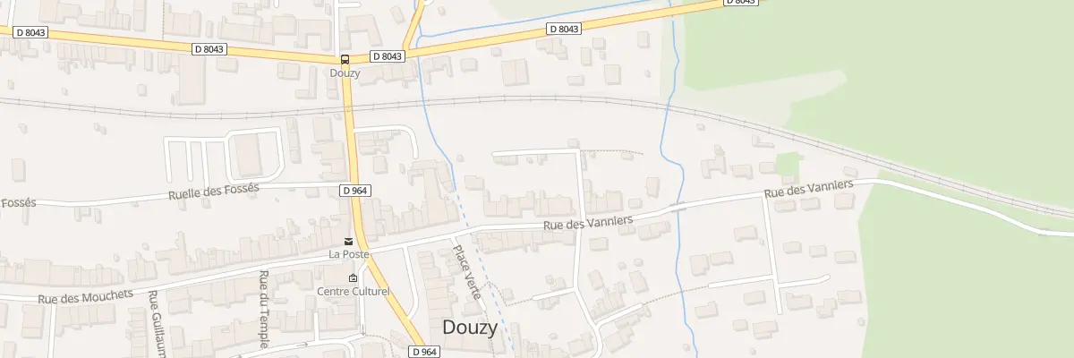 Plan du 34 Rue des Vanniers à Douzy