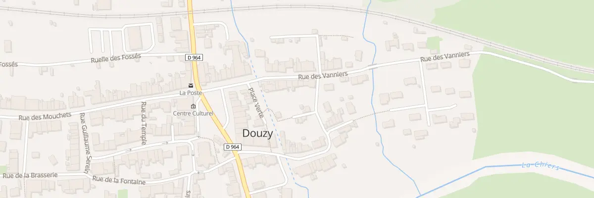 Plan du 11 Rue des Vanniers à Douzy