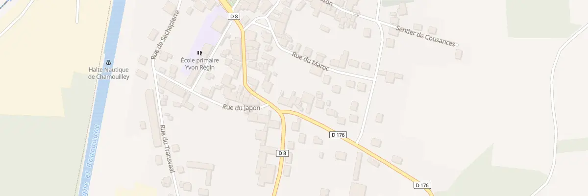 Plan du 3 Rte de Narcy à Chamouilley