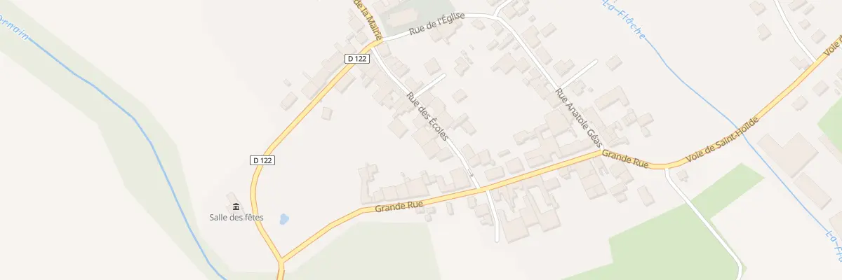 Plan du 16 Rue des Ecoles à Neuville-sur-Ornain