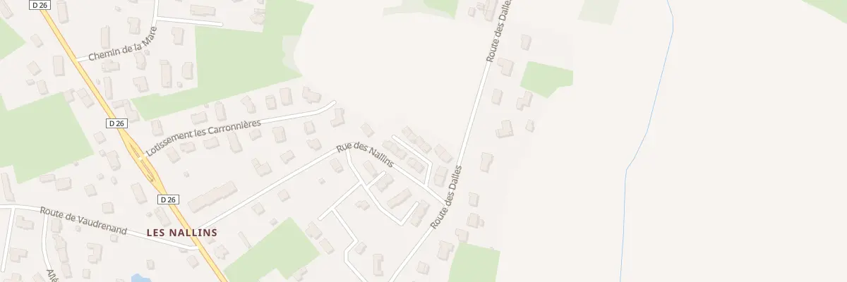 Plan du 8 Imp des Grillons à Mézériat