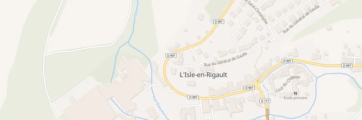 Plan du 94 Rue Henri Chevalier à L’Isle-en-Rigault