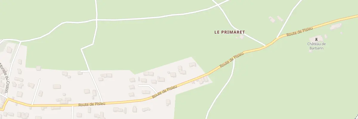 Plan du 5225 Le Primaret à Revel-Tourdan