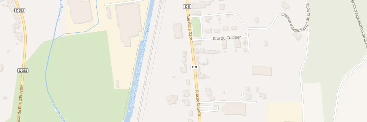Plan du 26 Rue de la Gare à Eurville-Bienville