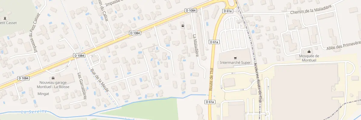 Plan du 227 Rte Nationale à La Boisse