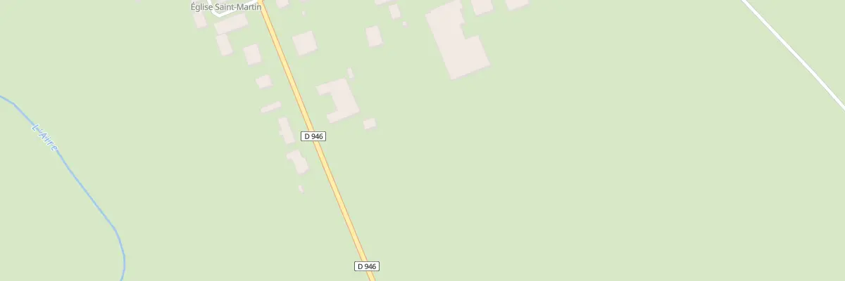Plan du 2 Rte de Vauquois à Boureuilles