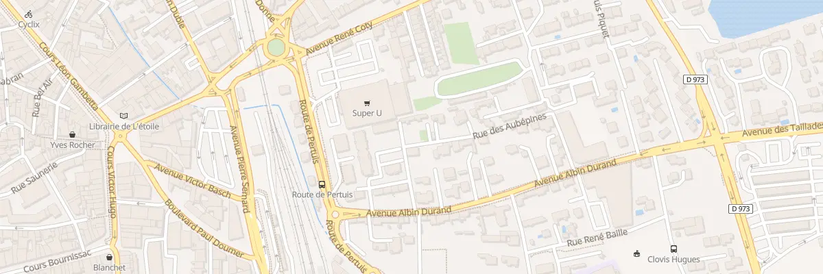 Plan du 104 Tra des Capucines à Cavaillon